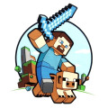 T-Shirt-Minecraft-Pig-Ridder_zoom copy