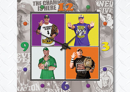 RM wrestling clock