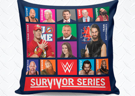 RM wrestling pillow