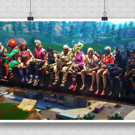 Fortnite-постеры
